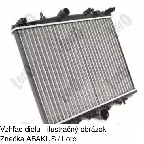 Chladiče vody 233208A7 /POLCAR/ - obr. 4