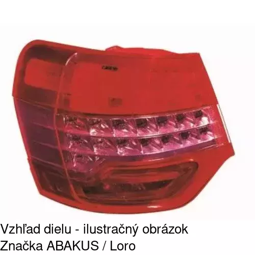 Zadné svetlo 233488-E /POLCAR/ - obr. 1