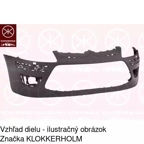 Predný nárazník 233707-2 /POLCAR/