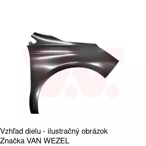 Predný blatník 233802 /POLCAR/ - obr. 1
