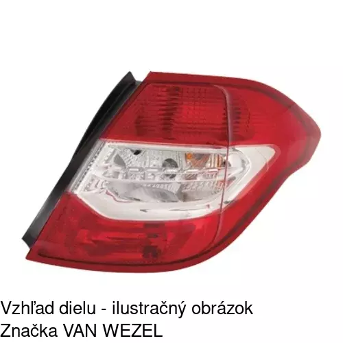 Zadné svetlo 233888-E /POLCAR/ - obr. 3