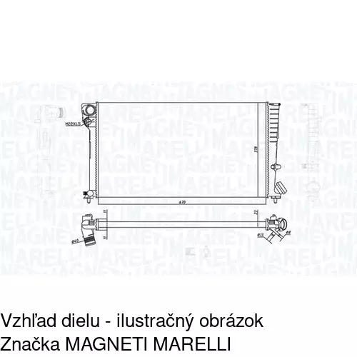 Chladiče vody 235008-4 /POLCAR/ - obr. 1