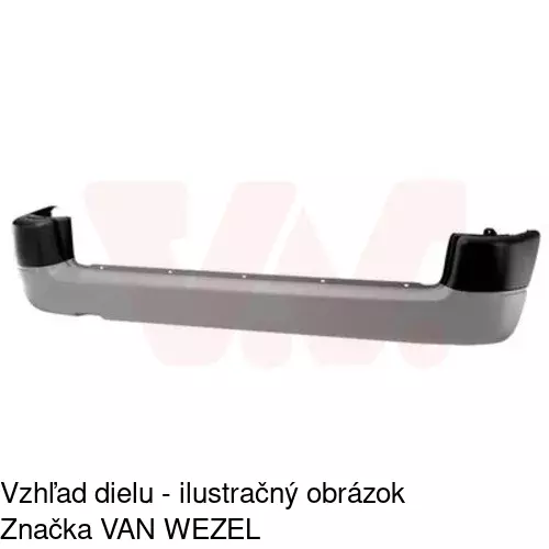 Zadný nárazník 2350962J /POLCAR/ - obr. 1