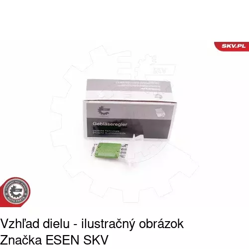 Ovládače klimatizácie 2350KST1X /POLCAR/ - obr. 3