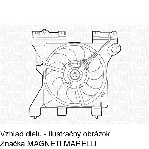 Ventilátory chladičov 235123W3 /POLCAR/ - obr. 1