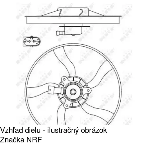 Ventilátory chladičov 235123W3 /POLCAR/ - obr. 3