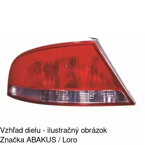 Zadné svetlo POLCAR 241188