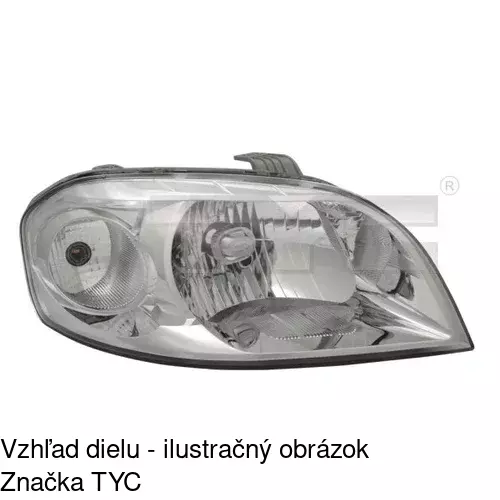 Hlavný reflektor POLCAR 250409-E