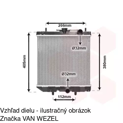 Chladiče vody 260208-1 /POLCAR/ - obr. 1