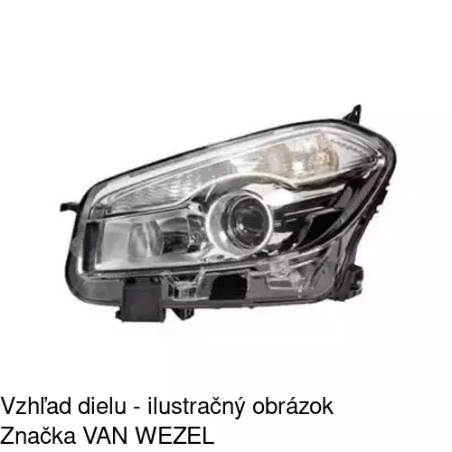Hlavný reflektor 2714092E /POLCAR/ - obr. 5