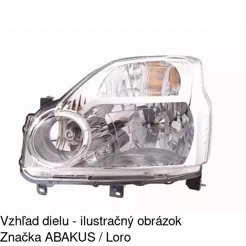 Hlavný reflektor 275109-E /POLCAR/ - obr. 1