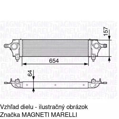 Chladiče vzduchu (Intercoolery) 2751J81X /POLCAR/ - obr. 4