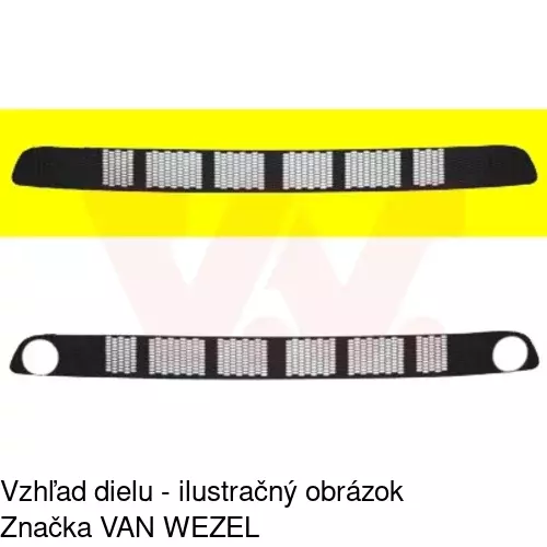 Kryt v nárazníku POLCAR 275727