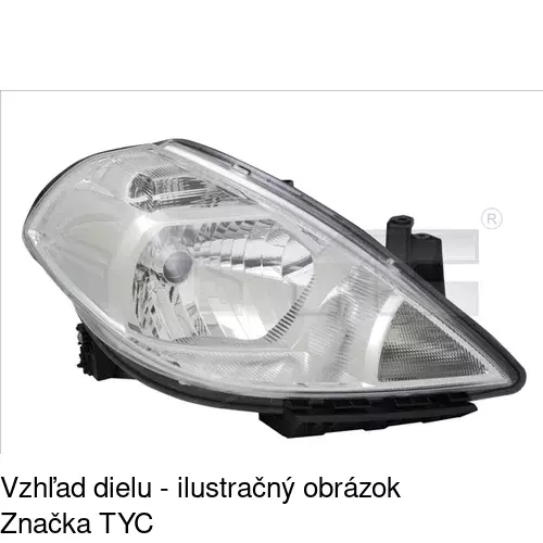Hlavný reflektor POLCAR 2758095E