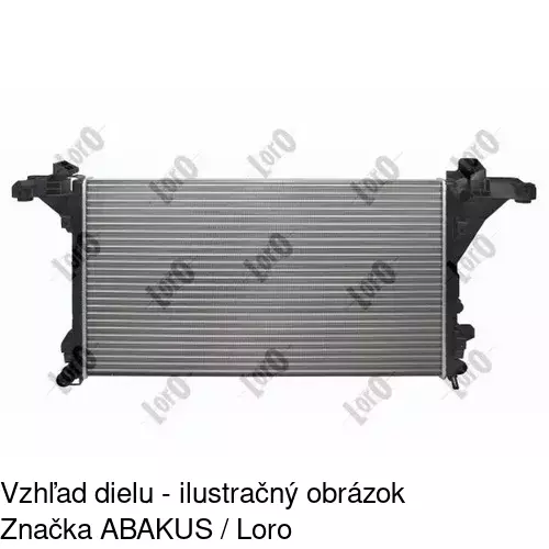 Chladiče vody 275908-5 /POLCAR/ - obr. 2