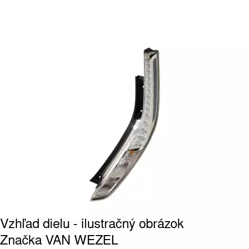 Zadné svetlo POLCAR 27H188-V