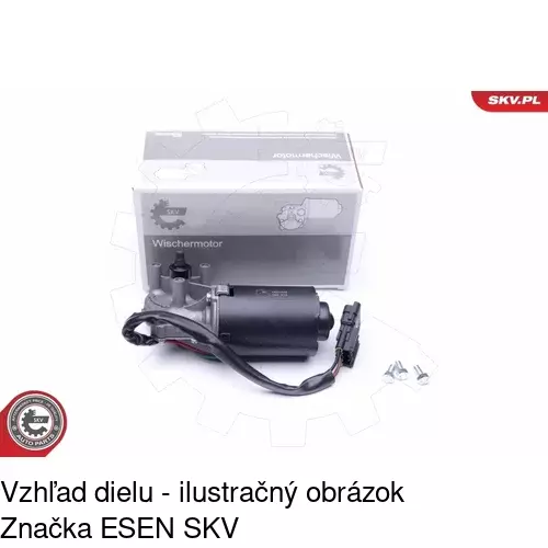 Motorček stieračov 2800SWP1 /POLCAR/ - obr. 4