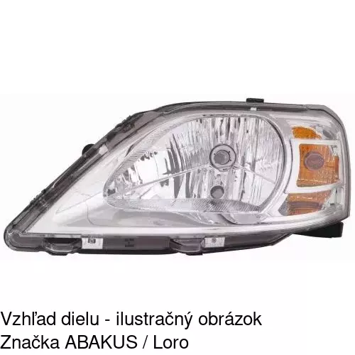 Hlavný reflektor 2801090E /POLCAR/ - obr. 2