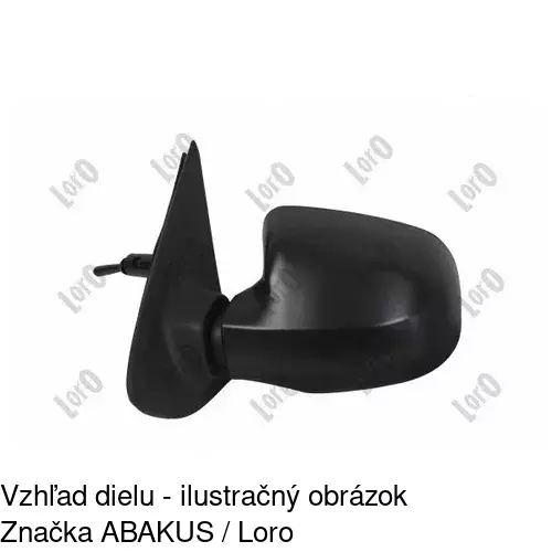 Vonkajšie zrkadlo 28B1511E /POLCAR/ - obr. 2