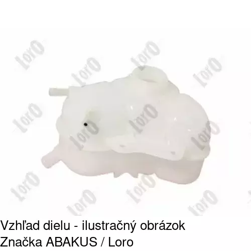 Nádržky vyrovnávacie 2912ZB-1 /POLCAR/ - obr. 1
