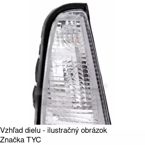Predná smerovka POLCAR 3001192E