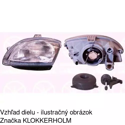 Hlavný reflektor 3002103E /POLCAR/ - obr. 1