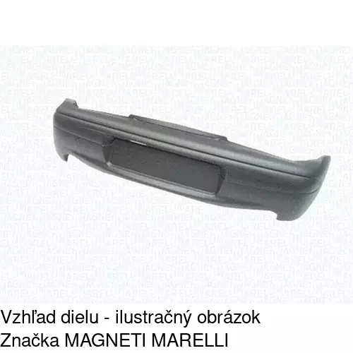 Zadný nárazník POLCAR 300296-2