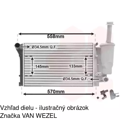 Chladiče vody 300308B1 /POLCAR/ - obr. 4