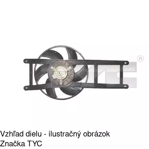 Ventilátory chladičov 300323W1 /POLCAR/ - obr. 1