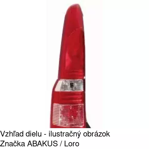Zadné svetlo 3003881E /POLCAR/ - obr. 3