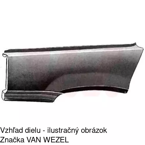 Predný blatník 300402 /POLCAR/ - obr. 1