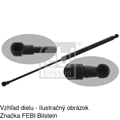 Plynová pružina 3005AB1D /POLCAR/ - obr. 1