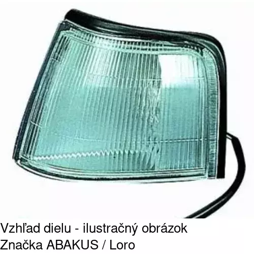 Predná smerovka 3016198E /POLCAR/ - obr. 2