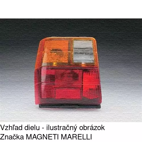 Tienidlo zadného svetla 3016881E /POLCAR/ - obr. 1