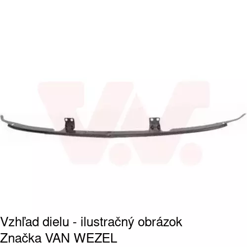 Výstuha nárazníka POLCAR 301807-3
