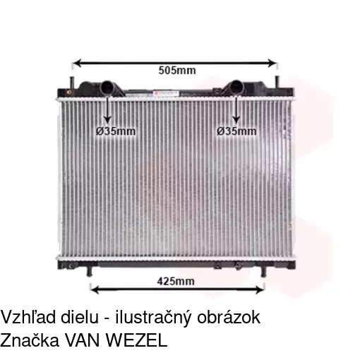 Chladiče vody 3018086X /POLCAR/ - obr. 3