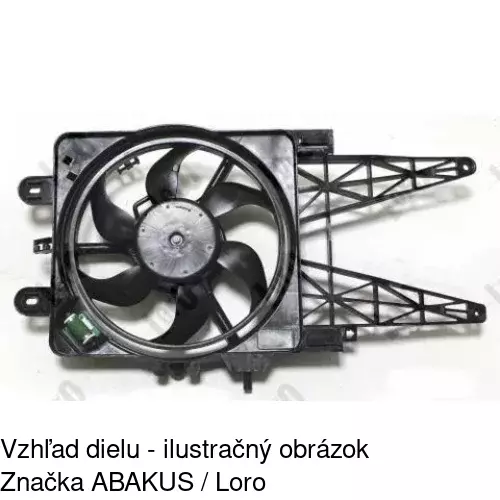 Ventilátory chladičov 302223W6 /POLCAR/ - obr. 4