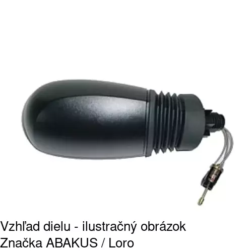 Vonkajšie zrkadlo 3022521M /POLCAR/ - obr. 1