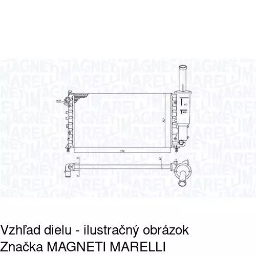 Chladiče vody 302308-6 /POLCAR/ - obr. 1
