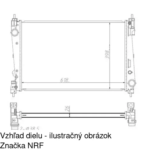 Chladiče vody 302408A2 /POLCAR/ - obr. 5