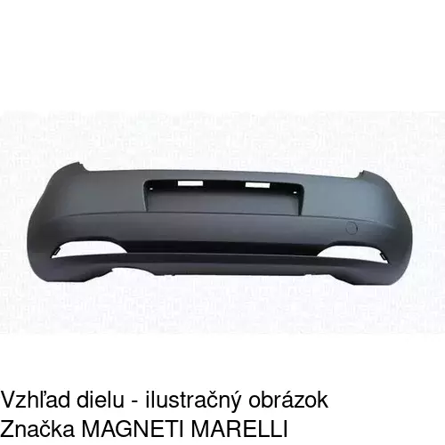 Zadný nárazník 302496 /POLCAR/ - obr. 1