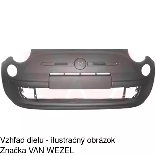 Predný nárazník 303507 /POLCAR/ - obr. 2