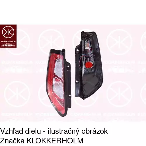 Zadné svetlo 303687-U /POLCAR/ - obr. 1