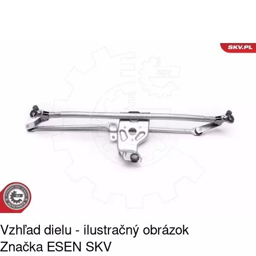 Motorček stieračov 3040SWP4 /POLCAR/ - obr. 4