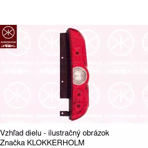 Zadné svetlo 3042881E /POLCAR/ - obr. 1