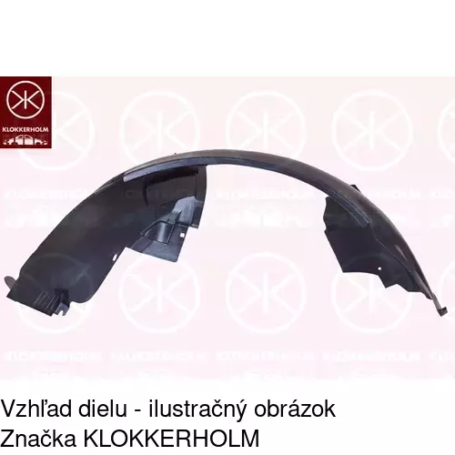 Podblatník (plast) POLCAR 3042FP1T