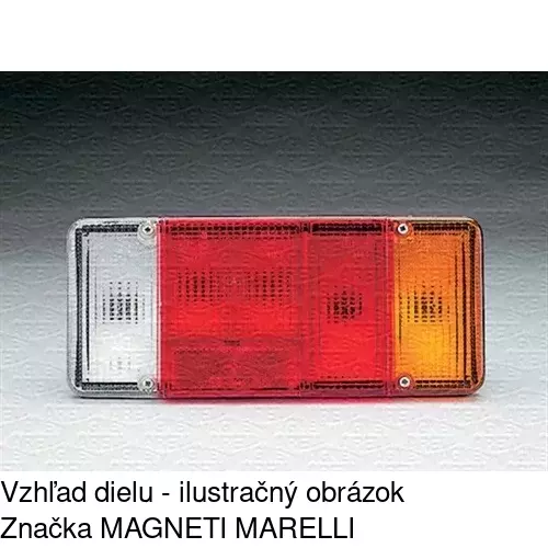 Zadné svetlo 3050876E /POLCAR/ - obr. 2