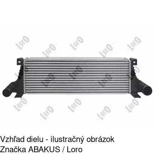 Chladiče vzduchu (Intercoolery) 3050J8-1 /POLCAR/ - obr. 2