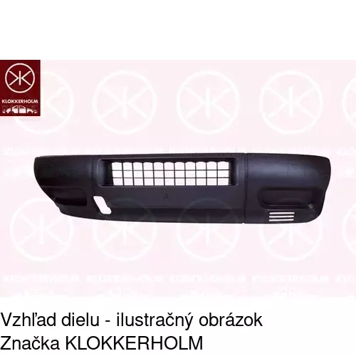 Predný nárazník 305207-5 /POLCAR/