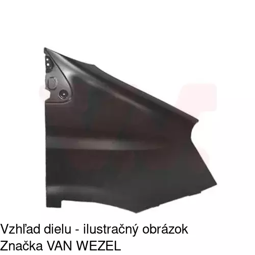 Predný blatník 308002 /POLCAR/ - obr. 1
